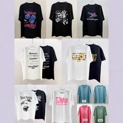 Maison Margiela Graphic White Casual T-Shirt