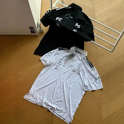 Unisex Polo Shirt White Sporty Style