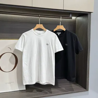 Basic Crewneck White Casual T-Shirt