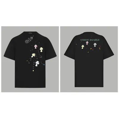 Uniqlo T-Shirt Black Graphic Print