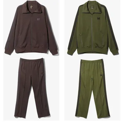 Butterfly Track Suit Brown Casual Sportswear
