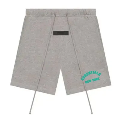 Essentials New York Gray Casual Shorts