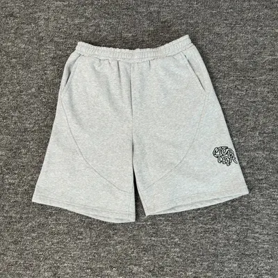 Mora Grey Casual Shorts