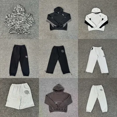 Unisex Hoodie Sweatshirt Black Gray Camo Casual Sportswear