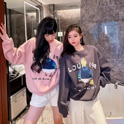 Loud 199 Pink Oversized Sweatshirt